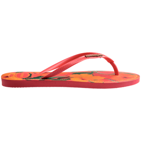 Kids' Tropical Slim Flip Flops