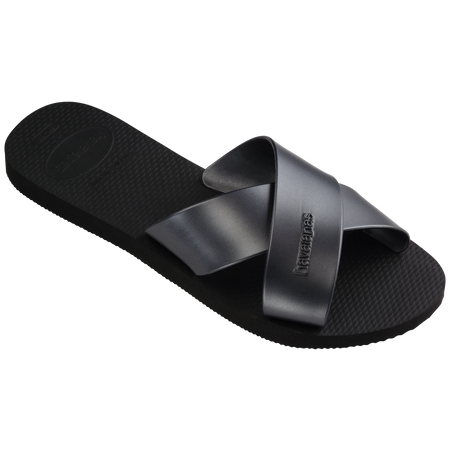 Women's Aqua Metallic Sandals