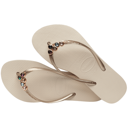 Women's Slim Flatform Luxury Flip Flops