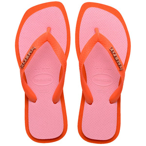 Women's Top Square Fusion Flip Flops