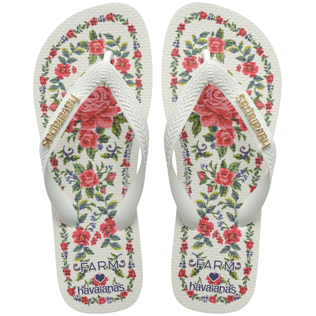 【Havaianas】x FARM RIO Flower Tapestry ビーチサンダル 4150148-farm-flor-realeza-0001