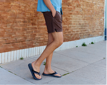 men's Track flip flops