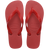Top view of pair of red Havaianas Top Flip Flops 