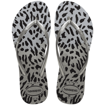 Women's Slim Animal Print Flip Flops