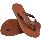 Men's Brazil Logo Flip Flops