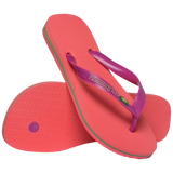 Women's Brazil Logo Flip Flops