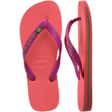 Women's Brazil Logo Flip Flops