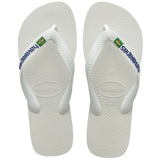 Kids' Brazil Logo Flip Flops