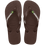 DARK BROWN/WHITE