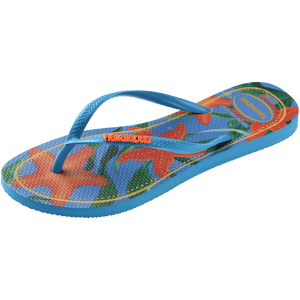 Kids' Tropical Slim Flip Flops