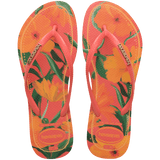 Kids' Tropical Slim Flip Flops