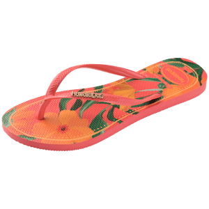Kids' Tropical Slim Flip Flops