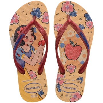 Kids' Disney Princess Slim Flip Flops