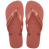 Women's Top Logo Metallic Flip Flops