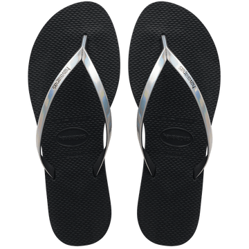 Women's You Metallic Flip Flops