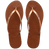 Women's You Metallic Flip Flops