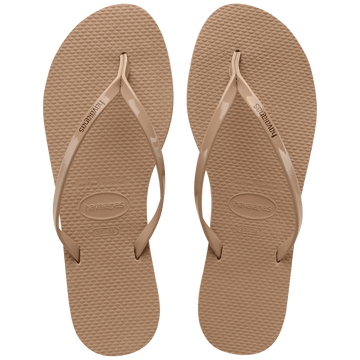 Women's You Metallic Flip Flops