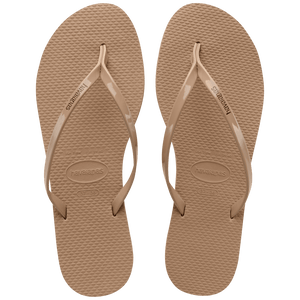 Women's You Metallic Flip Flops