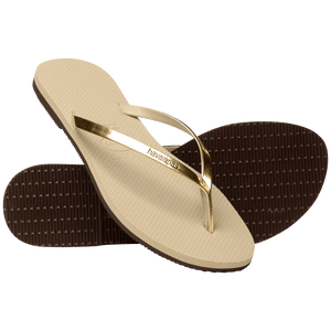 Women's You Metallic Flip Flops