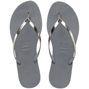 Women's You Metallic Flip Flops