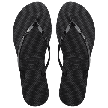 Women's You Metallic Flip Flops