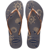Women's Nautical Slim Flip Flops
