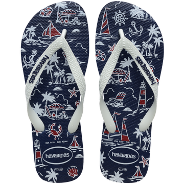 Men's Top Nautical Flip Flops