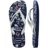 Men's Top Nautical Flip Flops