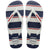 White/White/Navy Blue