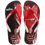 Red Apache/White