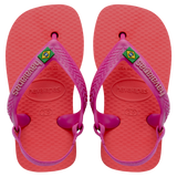 Baby Brazil Logo Flip Flop Sandals