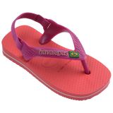 Baby Brazil Logo Flip Flop Sandals