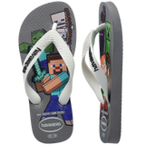 Kids' Minecraft Top Flip Flops