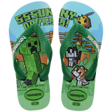 Kids' Minecraft Top Flip Flops