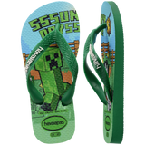Kids' Minecraft Top Flip Flops