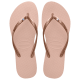 Kids' Slim Crystal Flip Flops