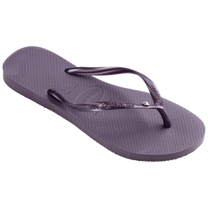 Women's Slim Crystal Flip Flops
