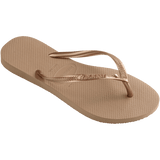 Women's Slim Crystal Flip Flops
