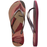 Women's Slim Palette Glow Flip Flops