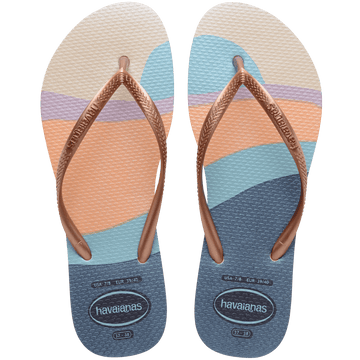 Women's Slim Palette Glow Flip Flops