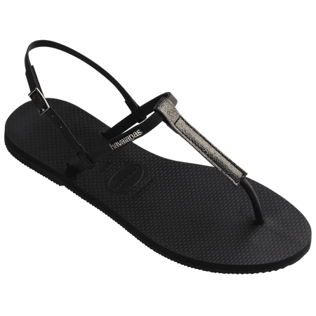 ★ ★ Women's Rio Flip Flop YW01720 VIC YW01720VI Women's You Rio Sandals Black | Havaianas