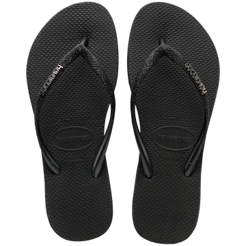 Women's Slim Sparkle Flip Flops