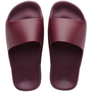 women's classic slide purple top view