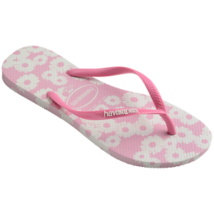 Women's Slim Daisy Flip Flops