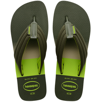 Men's Urban Print Flip Flops