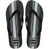 Pair of Havaianas flip flops with black and gray striped design on a white background