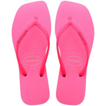Women's Slim Square Glitter Flip Flops