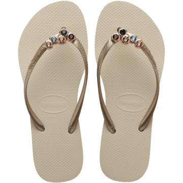 Women's Slim Flatform Luxury Flip Flops