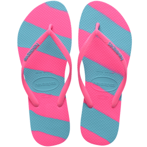 Women's Slim Color Fun Flip Flops