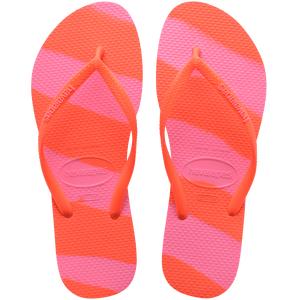 Women's Slim Color Fun Flip Flops